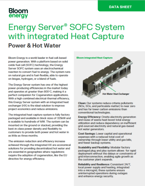 Bloom Energy Server Resources - Bloom Energy
