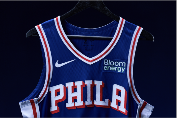 Philadelphia and Bloom Energy Jersey