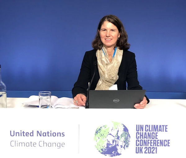 Tanya at COP 26